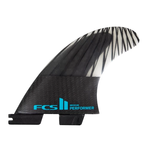 FCS 2 Performer PC Carbon Tri Retail Fins 1 FCS 2 Performer PC Carbon Tri Retail Fins