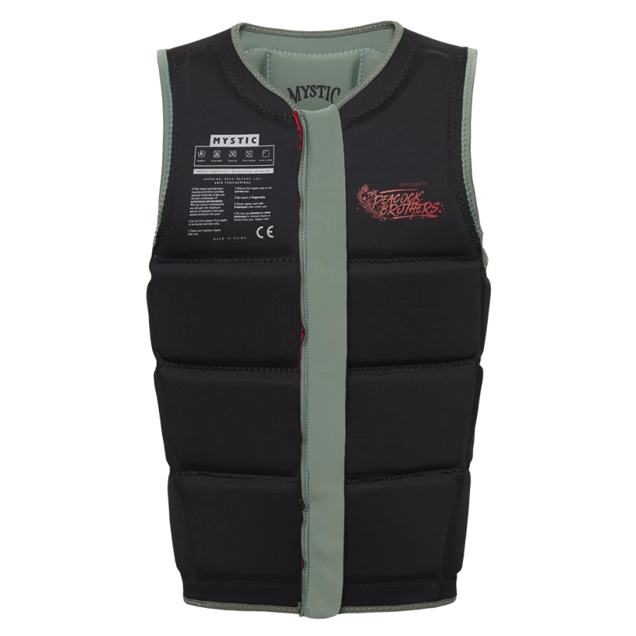 MYSTIC Peacock Impact Vest Fzip Wake 3 MYSTIC Peacock Impact Vest Fzip Wake – Bild 3