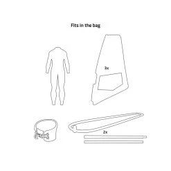 Prolimit Windsurf Sessionbag Aero 2023 -Surf Discounter prolimit windsurf sessionbag aero 20235