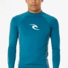 Rip Curl Langärmeliges Waves UPF Perf UV-Shirt