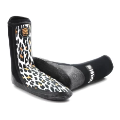 Wetty Surf Boot Warrior 5mm Panther -Surf Discounter wetty surf boot warrior 5mm panther3
